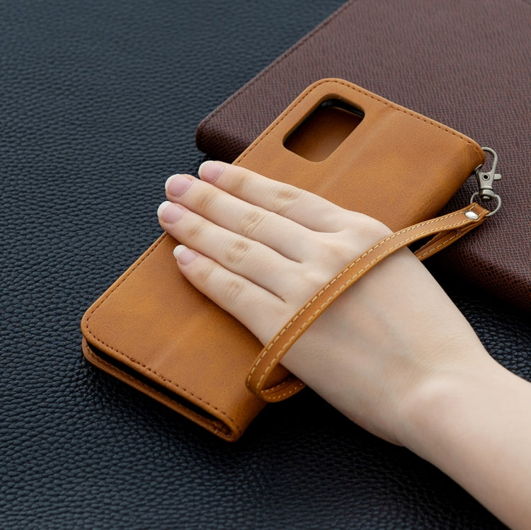 For Oppo A72 / A52 / A92 Retro Lambskin Texture Pure Color Horizontal Flip PU Leather Case with Holder & Card Slots & Wallet & Lanyard