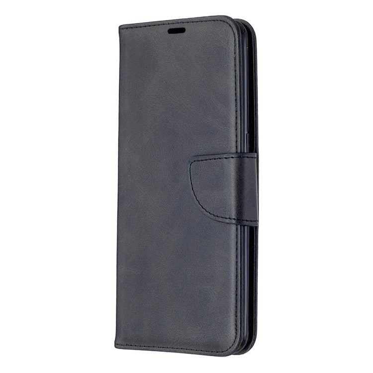 For Oppo A31 (2020) / A81 Retro Lambskin Texture Pure Color Horizontal Flip PU Leather Case with Holder & Card Slots & Wallet & Lanyard