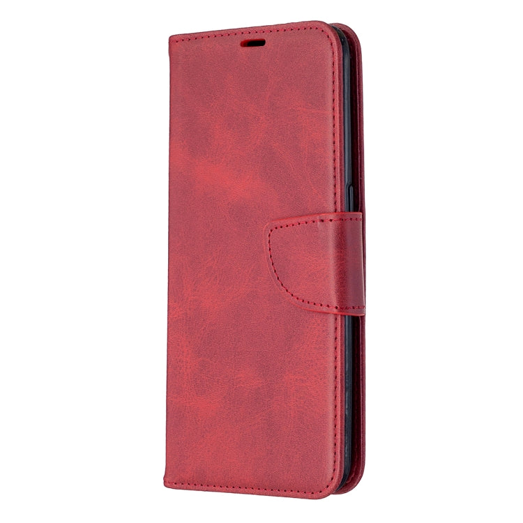 For Oppo A31 (2020) / A81 Retro Lambskin Texture Pure Color Horizontal Flip PU Leather Case with Holder & Card Slots & Wallet & Lanyard