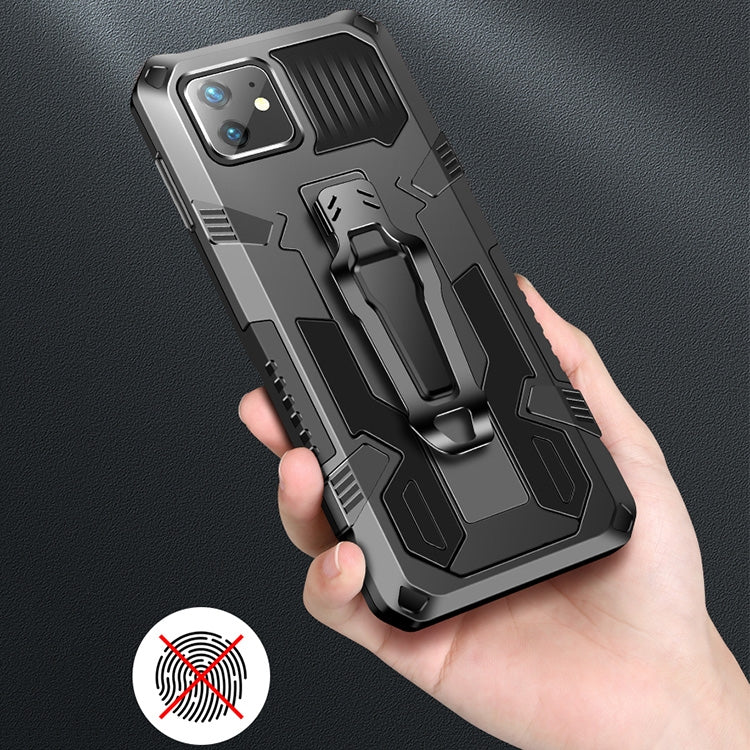 For iPhone 11 Machine Armor Warrior Shockproof PC + TPU Protective Case