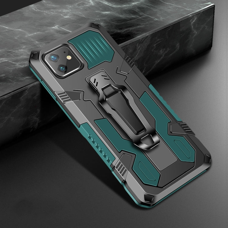 For iPhone 11 Machine Armor Warrior Shockproof PC + TPU Protective Case