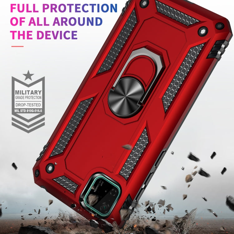 For Huawei Y5p Shockproof TPU + PC Protective Case with 360 Degree Rotating Holder