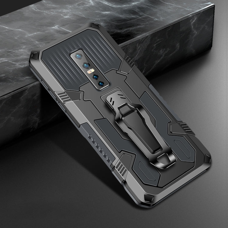 For Vivo V17 Pro Machine Armor Warrior Shockproof PC + TPU Protective Case