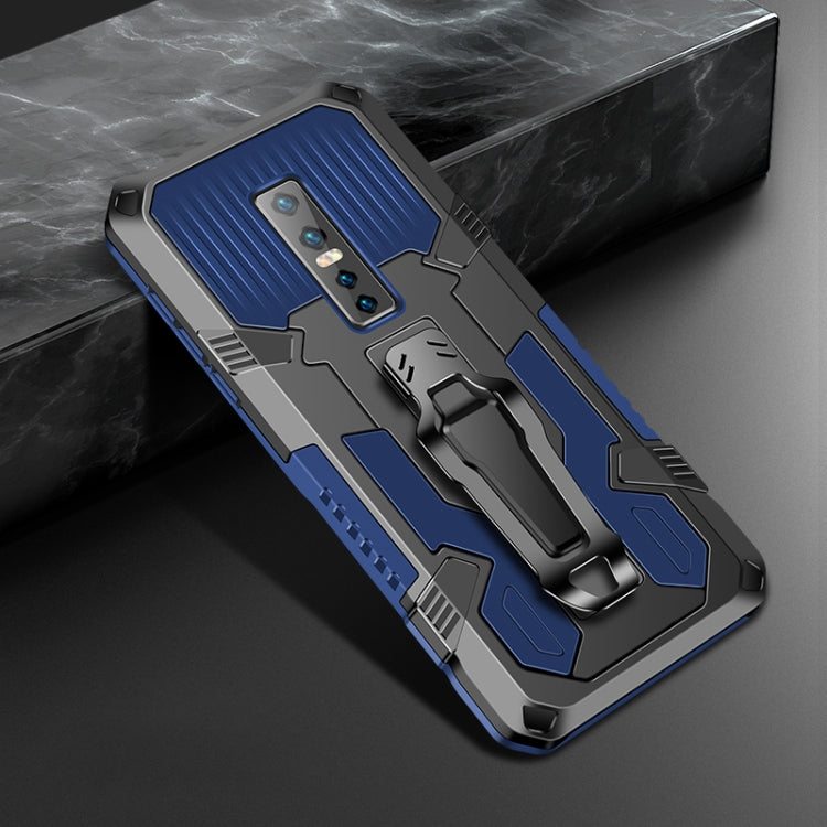 For Vivo V17 Pro Machine Armor Warrior Shockproof PC + TPU Protective Case