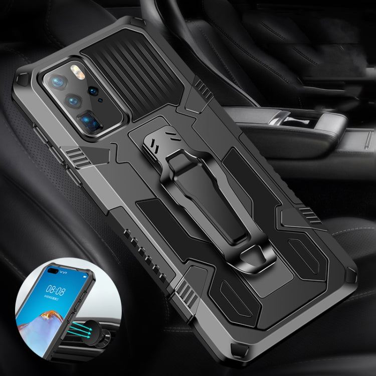 For Huawei Honor 9X Pro Machine Armor Warrior Shockproof PC + TPU Protective Case