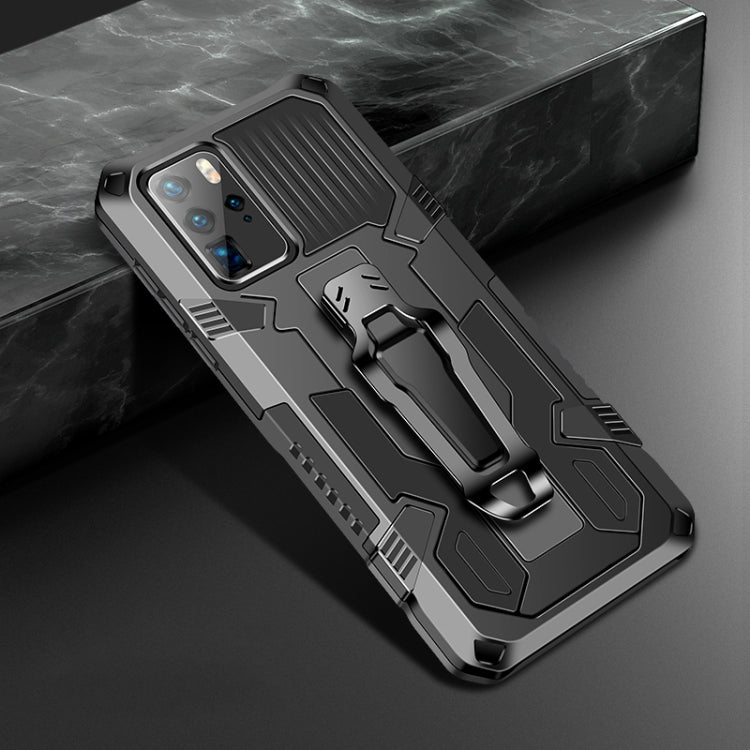 For Huawei P40 Pro Machine Armor Warrior Shockproof PC + TPU Protective Case