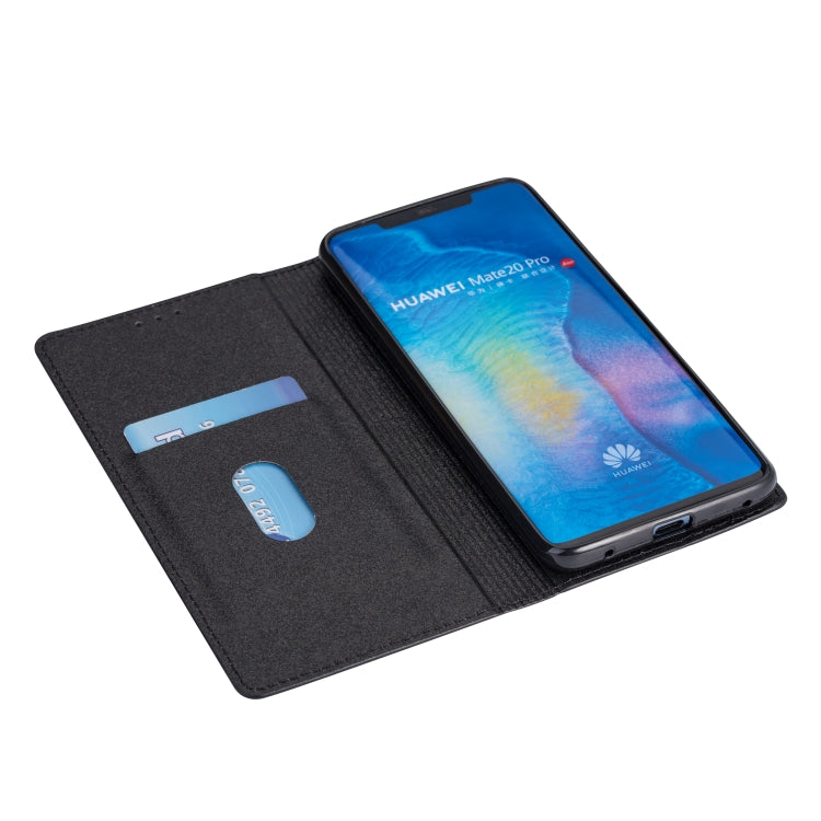 For Huawei Mate 20 Pro Ultrathin Glitter Magnetic Horizontal Flip Leather Case with Holder & Card Slots