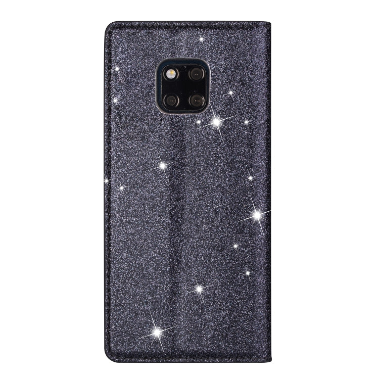 For Huawei Mate 20 Pro Ultrathin Glitter Magnetic Horizontal Flip Leather Case with Holder & Card Slots