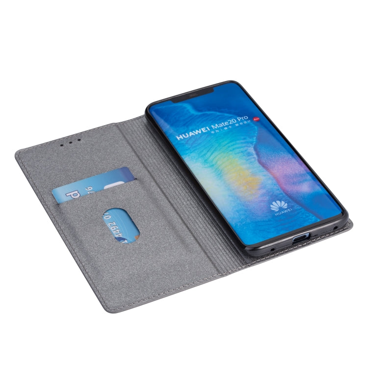 For Huawei Mate 20 Pro Ultrathin Glitter Magnetic Horizontal Flip Leather Case with Holder & Card Slots