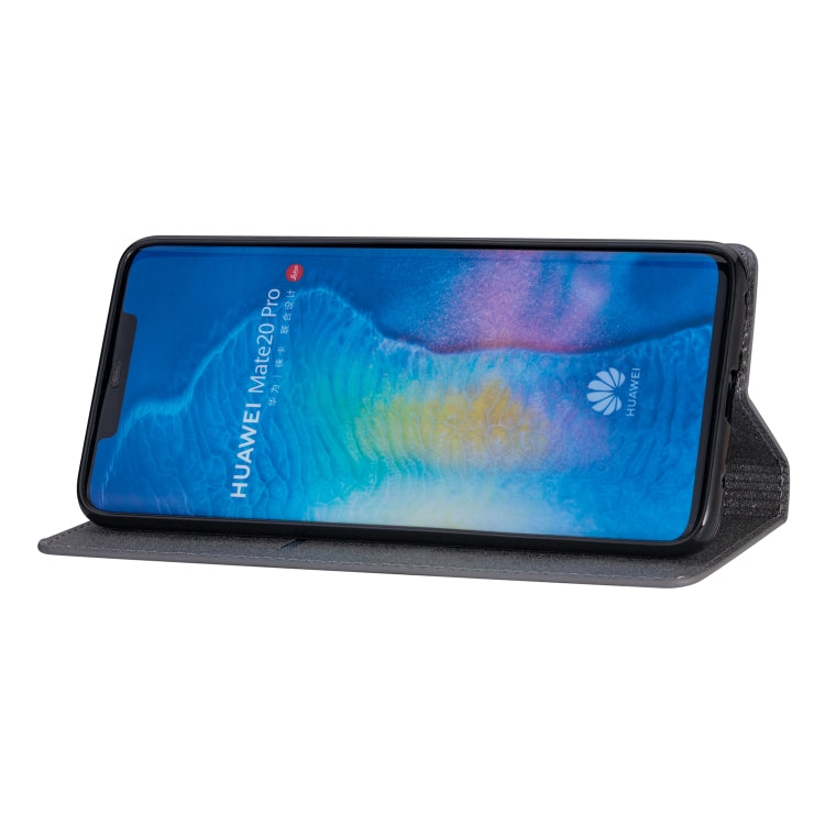 For Huawei Mate 20 Pro Ultrathin Glitter Magnetic Horizontal Flip Leather Case with Holder & Card Slots