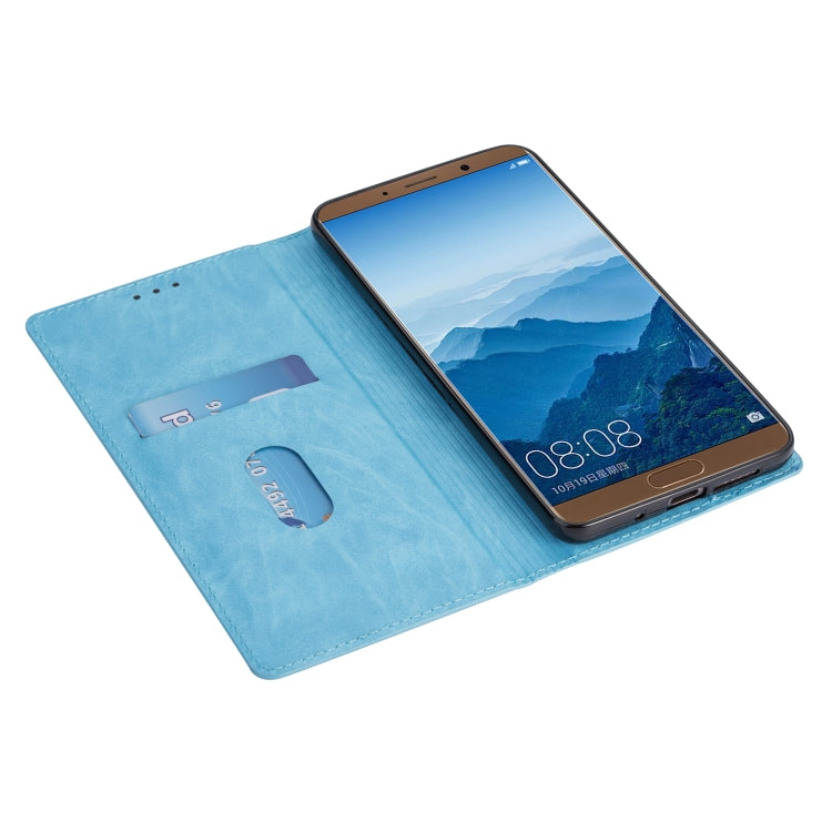 For Huawei Mate 10 Pro Ultrathin Glitter Magnetic Horizontal Flip Leather Case with Holder & Card Slots