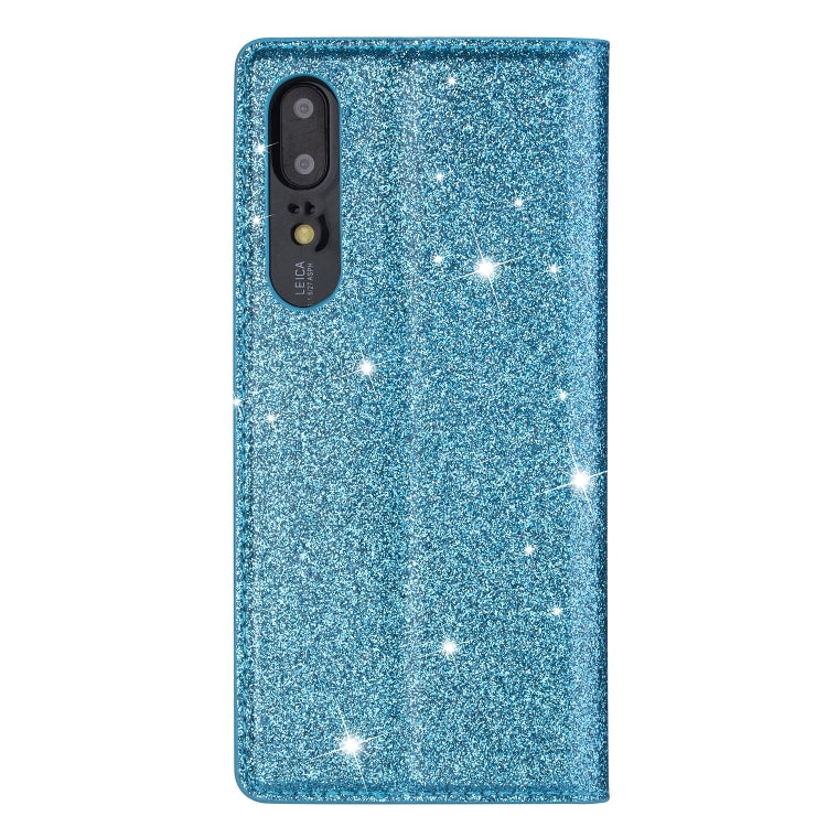 For Huawei P20 Pro Ultrathin Glitter Magnetic Horizontal Flip Leather Case with Holder & Card Slots