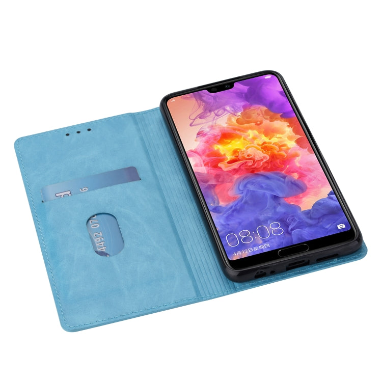 For Huawei P20 Pro Ultrathin Glitter Magnetic Horizontal Flip Leather Case with Holder & Card Slots