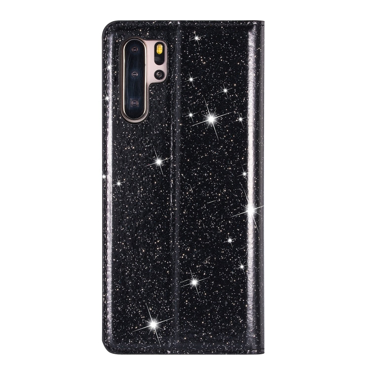 For Huawei P30 Pro Ultrathin Glitter Magnetic Horizontal Flip Leather Case with Holder & Card Slots