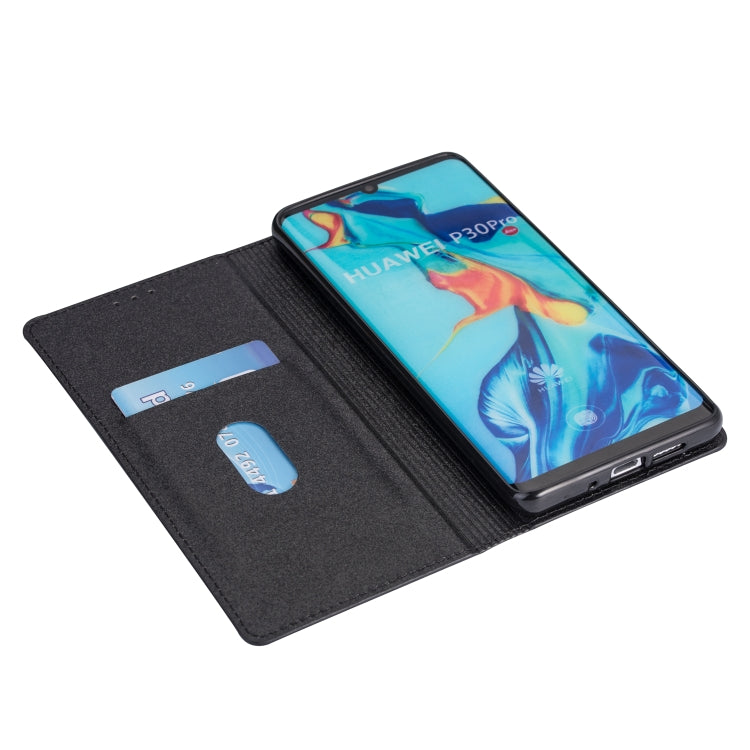For Huawei P30 Pro Ultrathin Glitter Magnetic Horizontal Flip Leather Case with Holder & Card Slots
