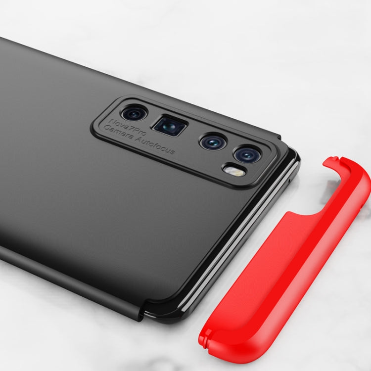 For Huawei nova 7 Pro 5G GKK Three Stage Splicing Full Coverage PC Protective Case