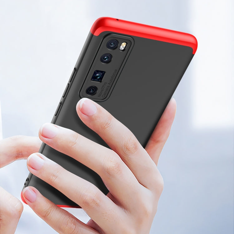 For Huawei nova 7 Pro 5G GKK Three Stage Splicing Full Coverage PC Protective Case