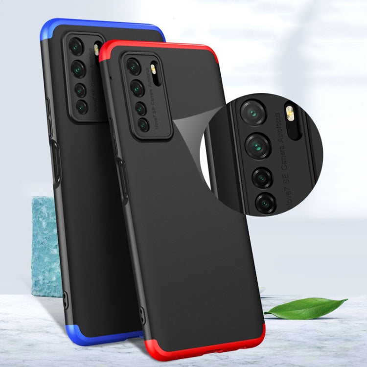 For Huawei nova 7 SE GKK Three Stage Splicing Full Coverage PC Protective Case