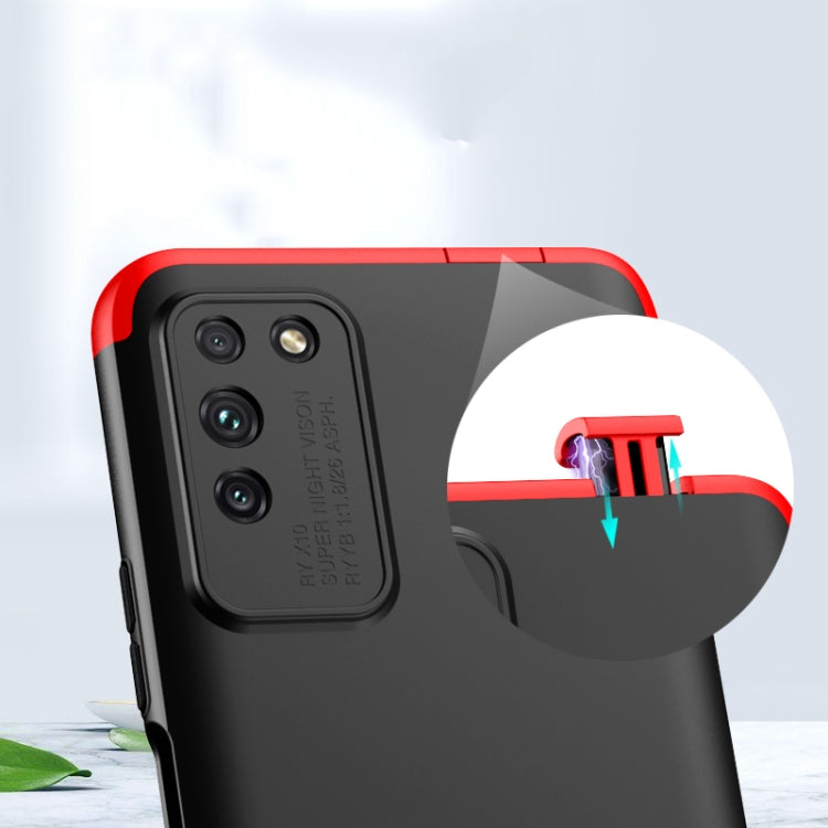 For Huawei Honor X10 5G GKK Three Stage Splicing Full Coverage PC Protective Case