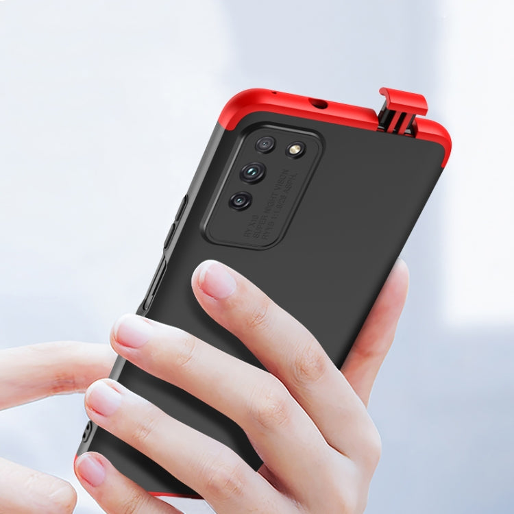 For Huawei Honor X10 5G GKK Three Stage Splicing Full Coverage PC Protective Case