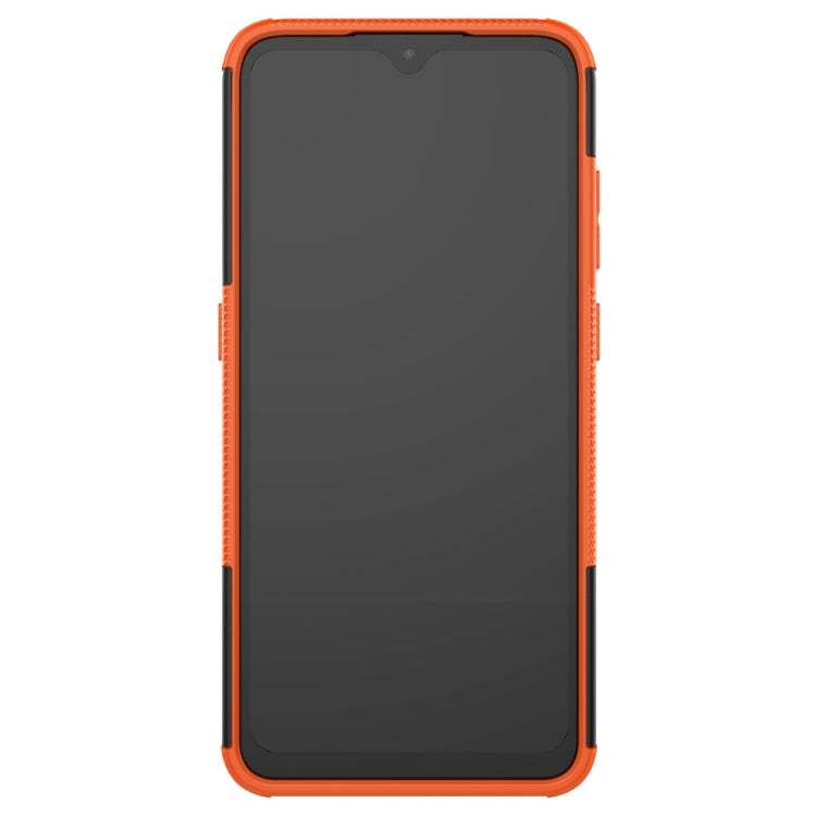 For Nokia 5.3 Tire Texture Shockproof TPU + PC Protective Case with Holder