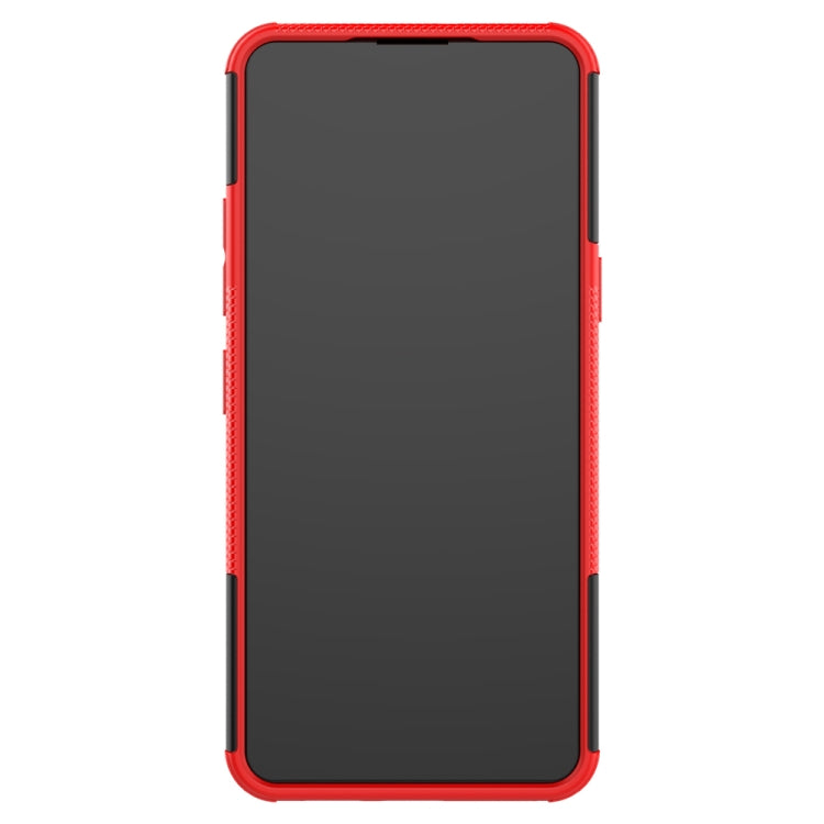 For LG K41S / K51S Tire Texture Shockproof TPU + PC Protective Case with Holder