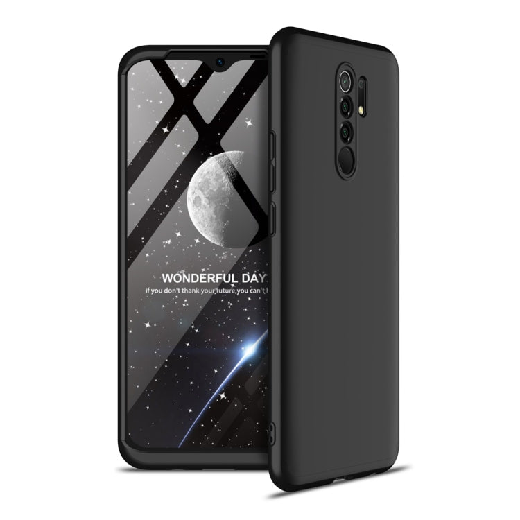 For Xiaomi Redmi 9 GKK Three Stage Splicing Full Coverage PC Protective Case