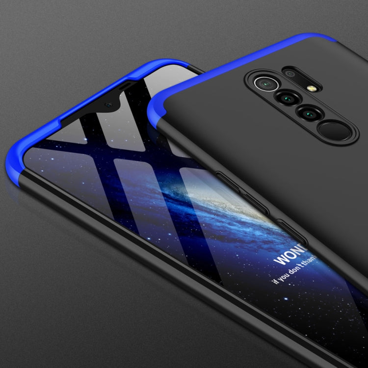 For Xiaomi Redmi 9 GKK Three Stage Splicing Full Coverage PC Protective Case