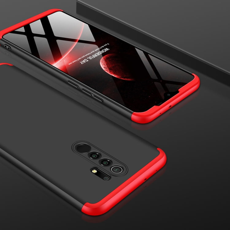 For Xiaomi Redmi 9 GKK Three Stage Splicing Full Coverage PC Protective Case