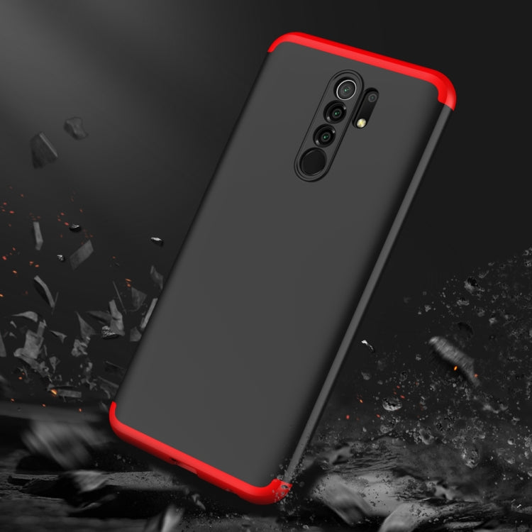 For Xiaomi Redmi 9 GKK Three Stage Splicing Full Coverage PC Protective Case