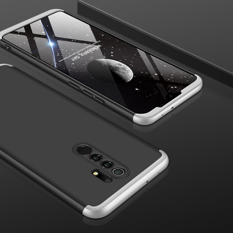 For Xiaomi Redmi 9 GKK Three Stage Splicing Full Coverage PC Protective Case