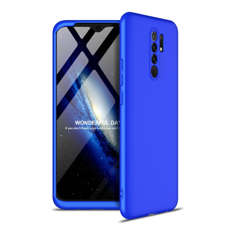 For Xiaomi Redmi 9 GKK Three Stage Splicing Full Coverage PC Protective Case