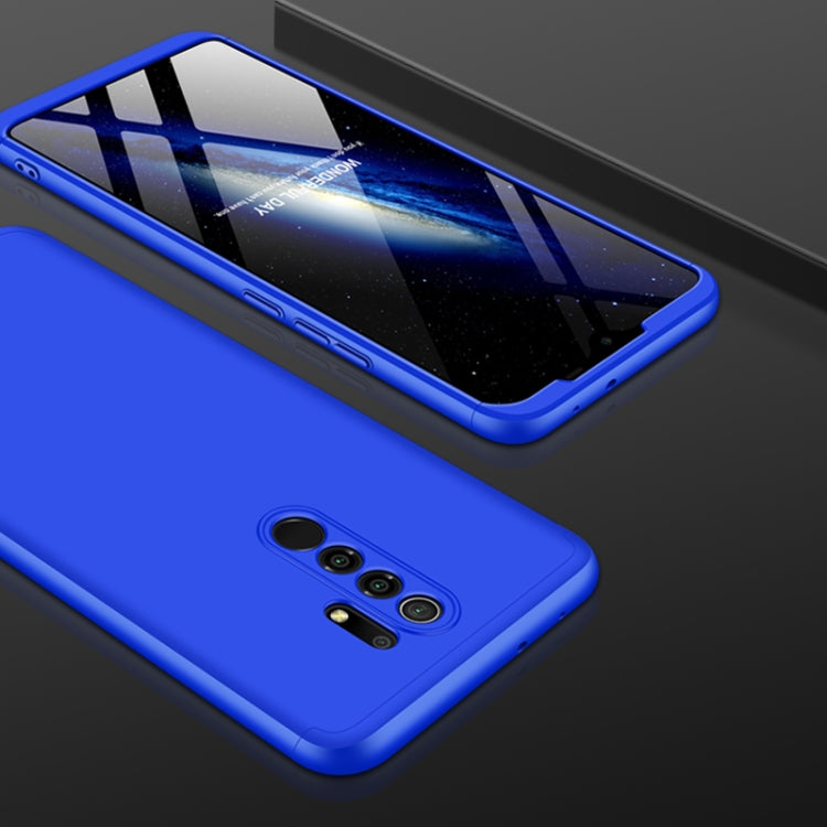 For Xiaomi Redmi 9 GKK Three Stage Splicing Full Coverage PC Protective Case