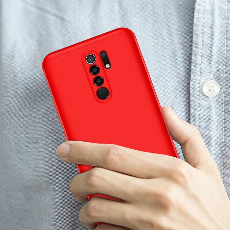 For Xiaomi Redmi 9 GKK Three Stage Splicing Full Coverage PC Protective Case