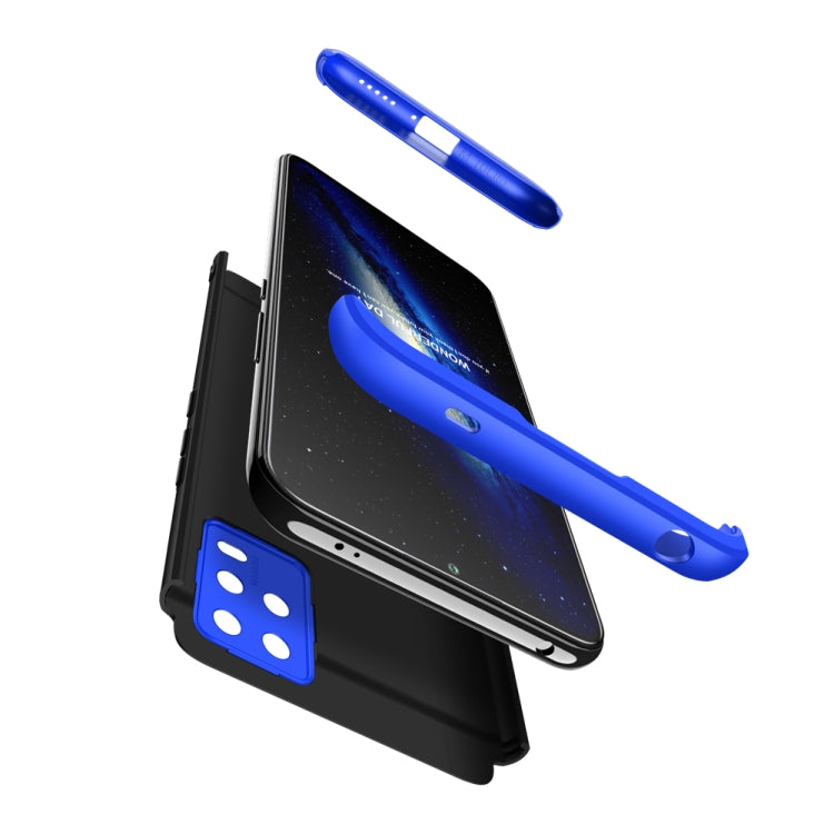 For Xiaomi Mi 10 Lite 5G GKK Three Stage Splicing Full Coverage PC Protective Case