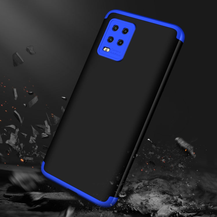 For Xiaomi Mi 10 Lite 5G GKK Three Stage Splicing Full Coverage PC Protective Case