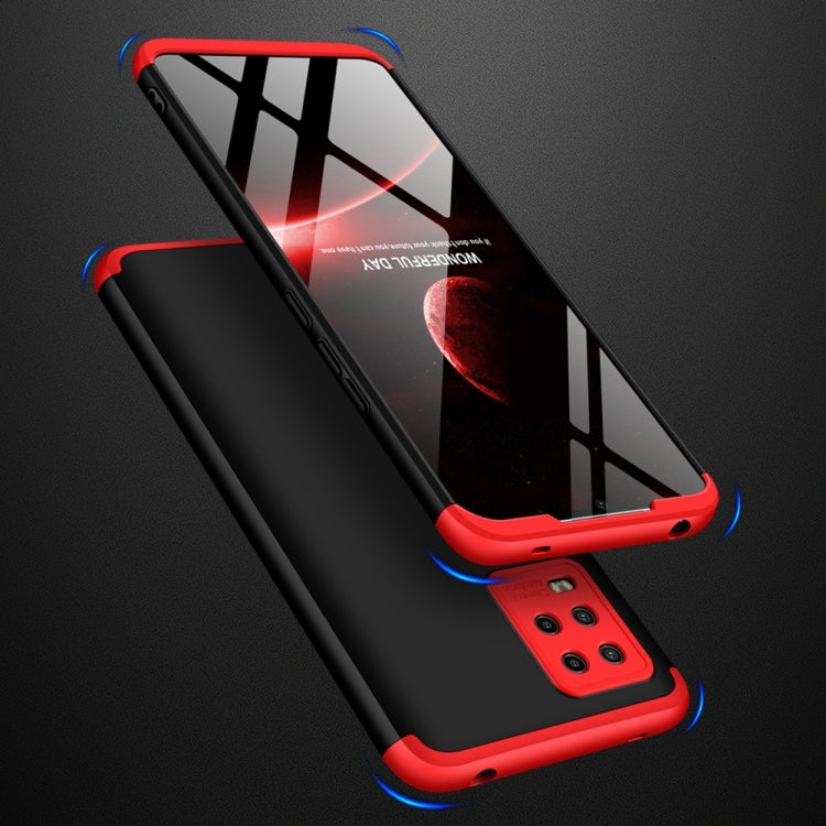 For Xiaomi Mi 10 Lite 5G GKK Three Stage Splicing Full Coverage PC Protective Case