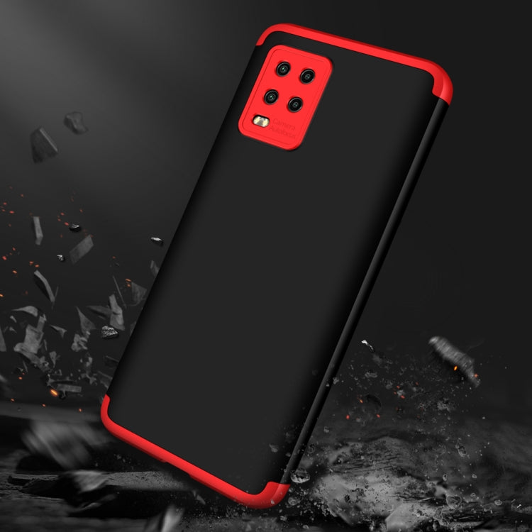 For Xiaomi Mi 10 Lite 5G GKK Three Stage Splicing Full Coverage PC Protective Case