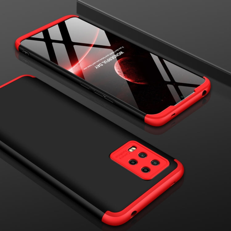 For Xiaomi Mi 10 Lite 5G GKK Three Stage Splicing Full Coverage PC Protective Case