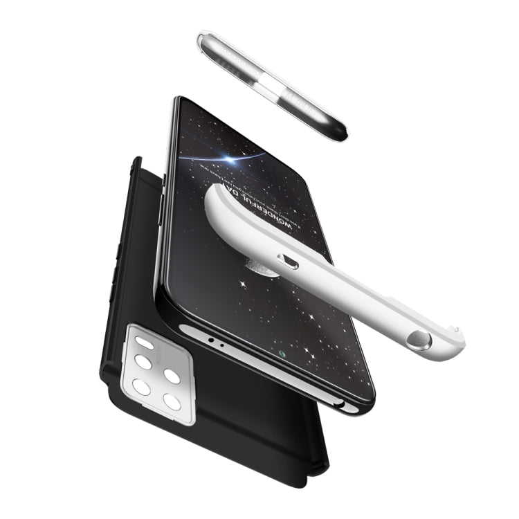 For Xiaomi Mi 10 Lite 5G GKK Three Stage Splicing Full Coverage PC Protective Case