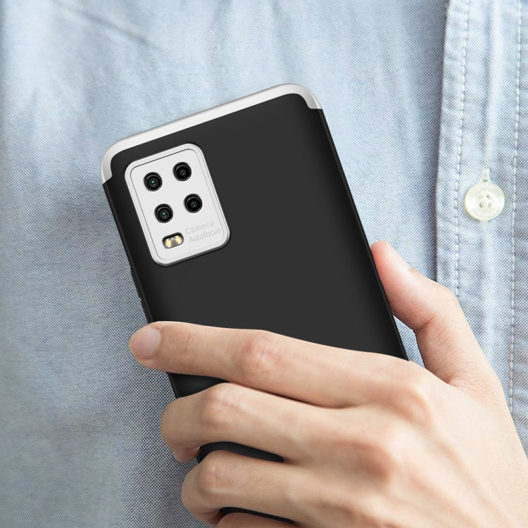 For Xiaomi Mi 10 Lite 5G GKK Three Stage Splicing Full Coverage PC Protective Case