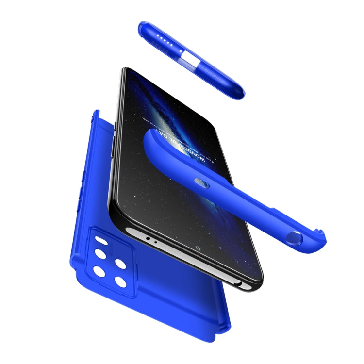 For Xiaomi Mi 10 Lite 5G GKK Three Stage Splicing Full Coverage PC Protective Case