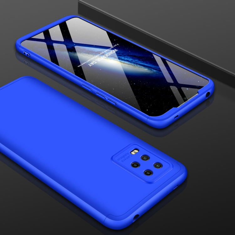 For Xiaomi Mi 10 Lite 5G GKK Three Stage Splicing Full Coverage PC Protective Case