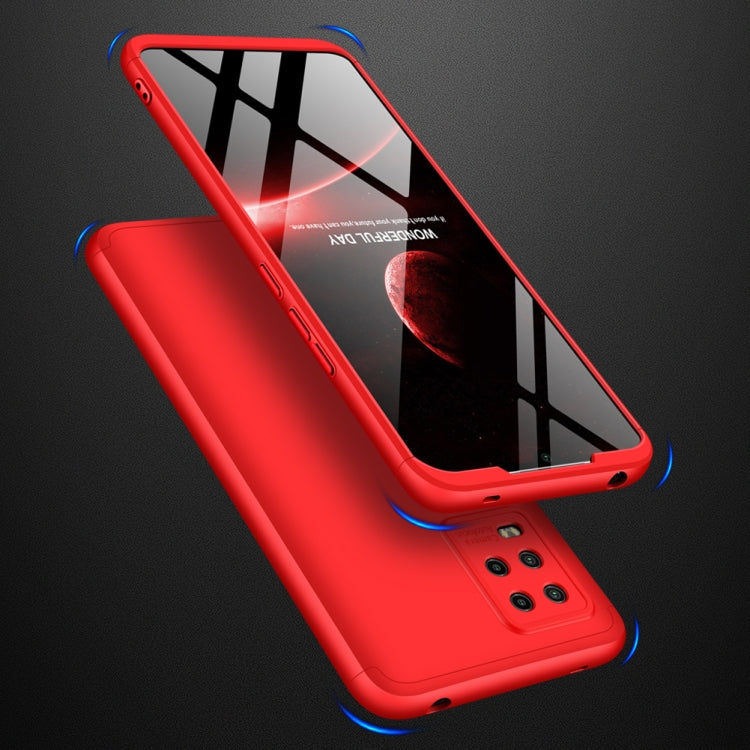 For Xiaomi Mi 10 Lite 5G GKK Three Stage Splicing Full Coverage PC Protective Case