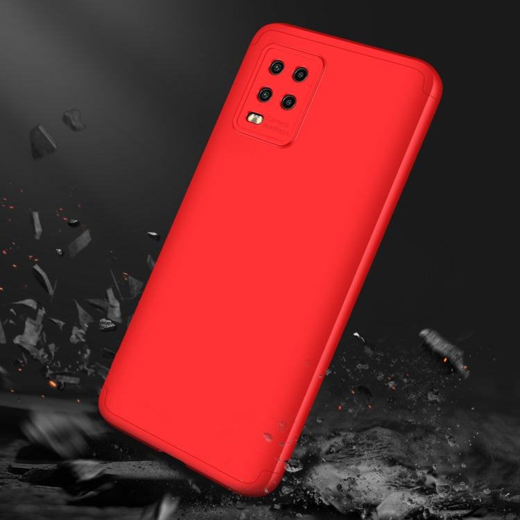 For Xiaomi Mi 10 Lite 5G GKK Three Stage Splicing Full Coverage PC Protective Case