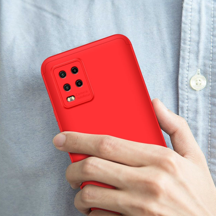 For Xiaomi Mi 10 Lite 5G GKK Three Stage Splicing Full Coverage PC Protective Case