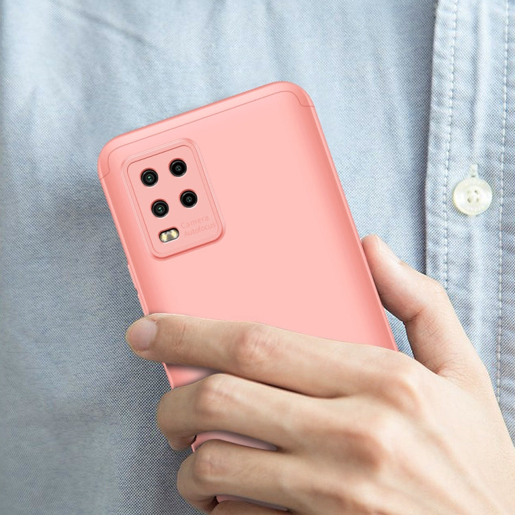 For Xiaomi Mi 10 Lite 5G GKK Three Stage Splicing Full Coverage PC Protective Case