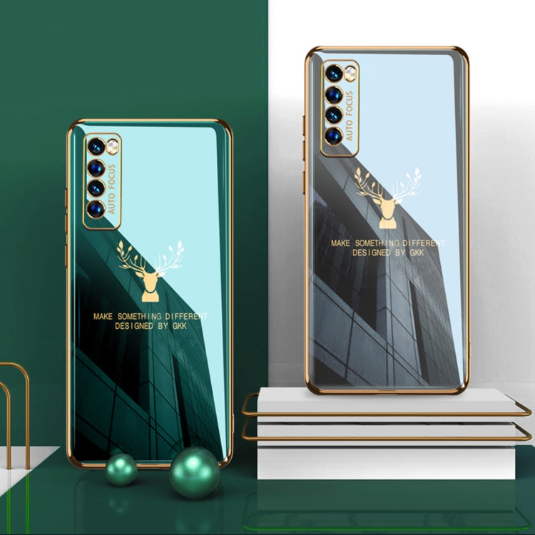 For Huawei nova 7 5G GKK PC + Solid Color Plating Protective Case