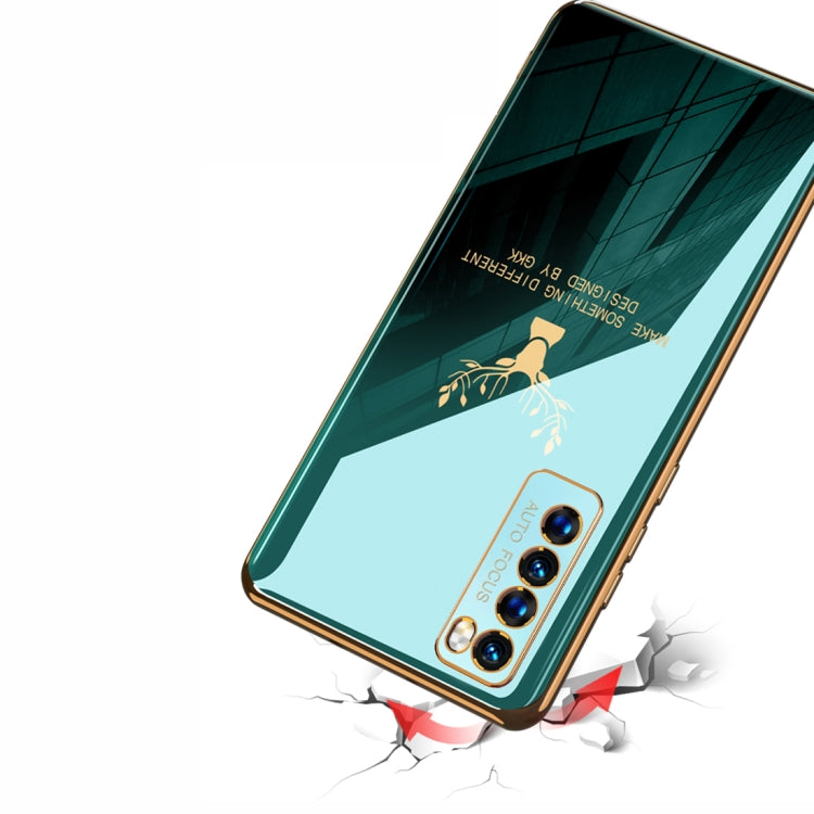 For Huawei nova 7 5G GKK PC + Solid Color Plating Protective Case