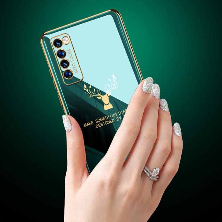 For Huawei nova 7 5G GKK PC + Solid Color Plating Protective Case